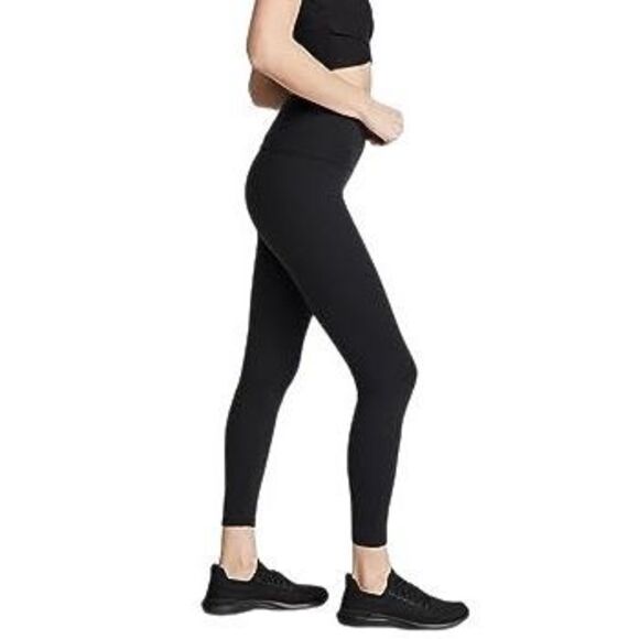 Beyond Yoga Women's Core High Waisted Midi Black Leggings Medium Athletic athlei - Picture 1 of 12
